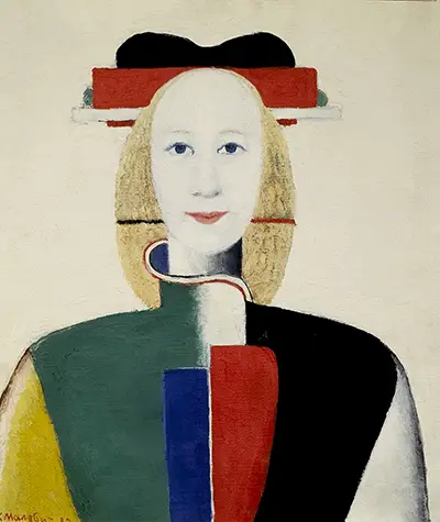Girl with a Comb in her Hair Kazimir Malevich